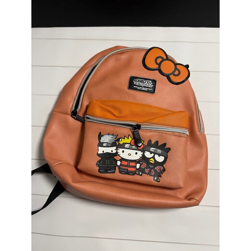 Naruto Shippuden × Hello Kitty crossover backpack